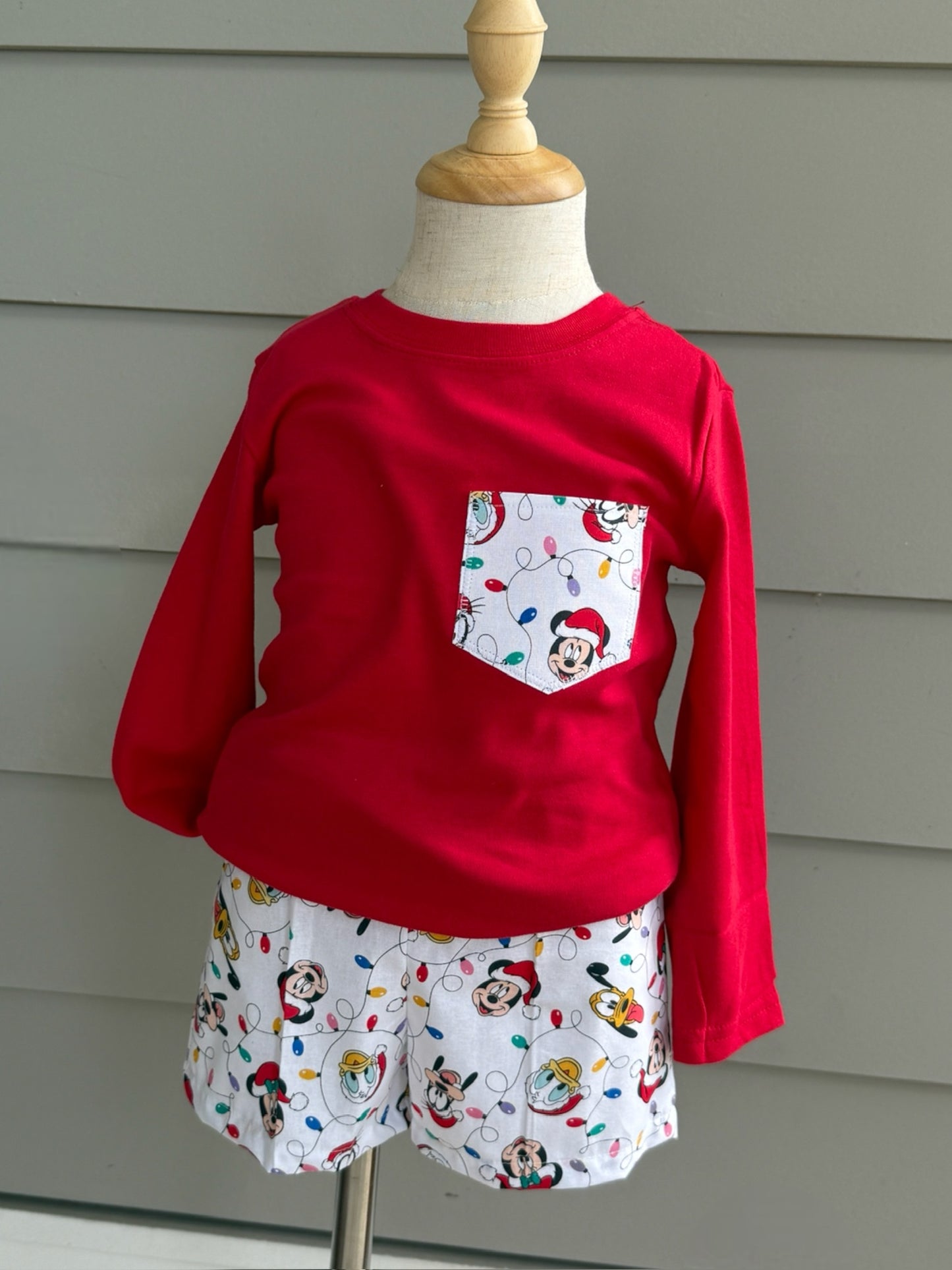 PREORDER - Christmas Mouse - Pocket Tee