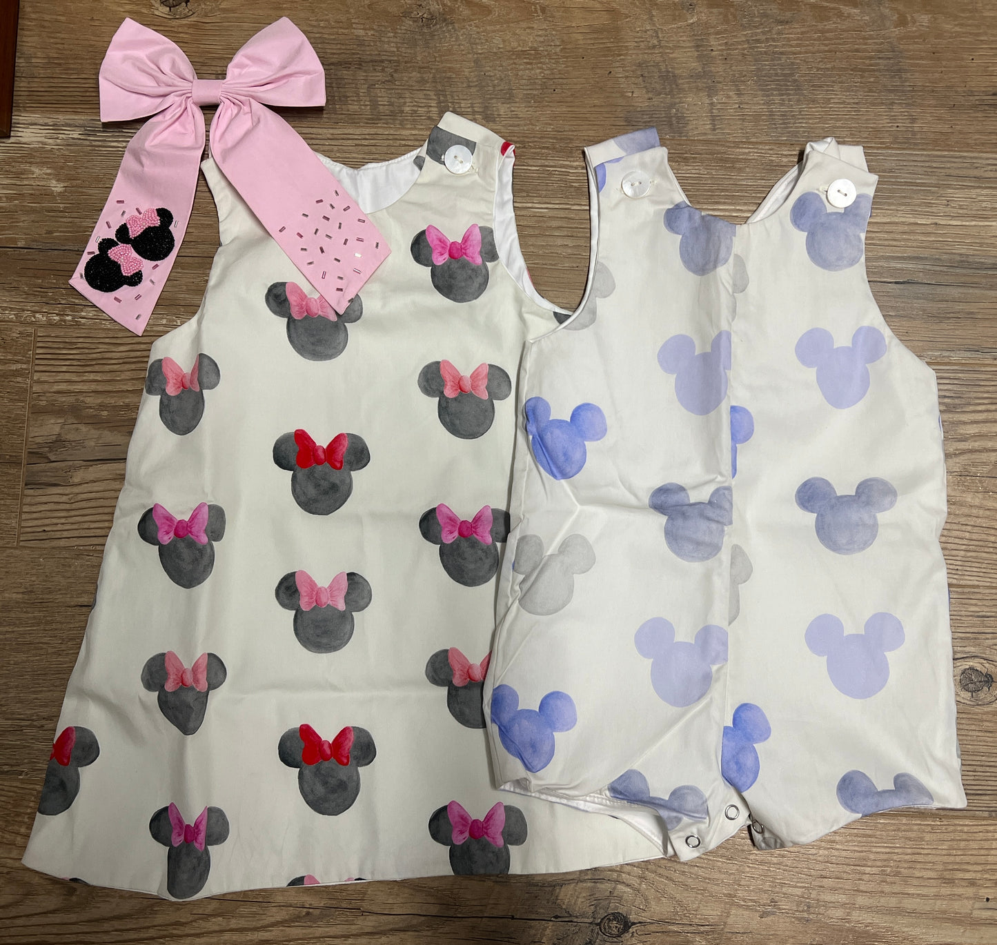 Girl Mouse Pink Bow