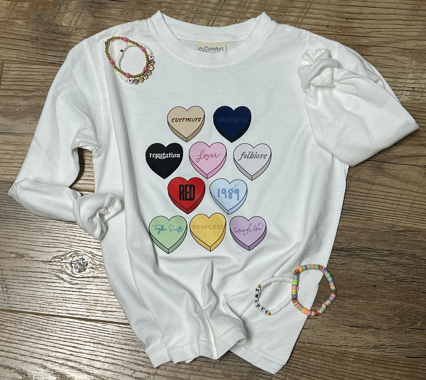 Youth - TSwift Valentine Tee - Comfort Colors