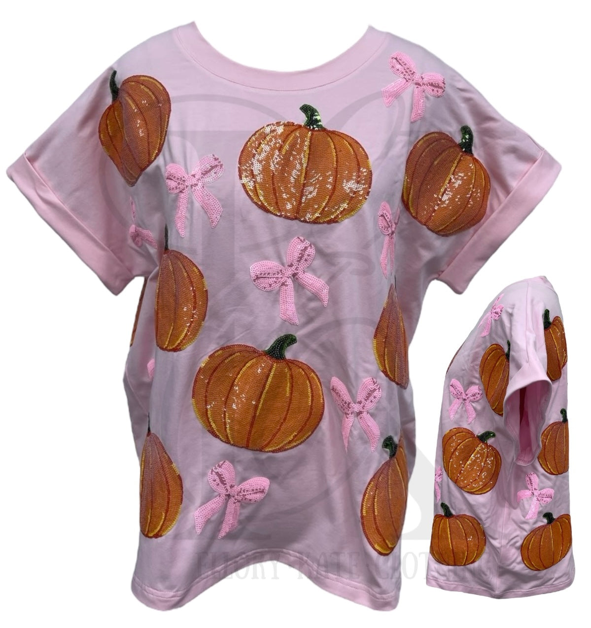 PRESALE - Pumpkins & Bows - Kids