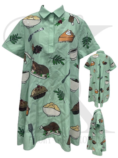 PREORDER - THANKSGIVING Dress - Womens