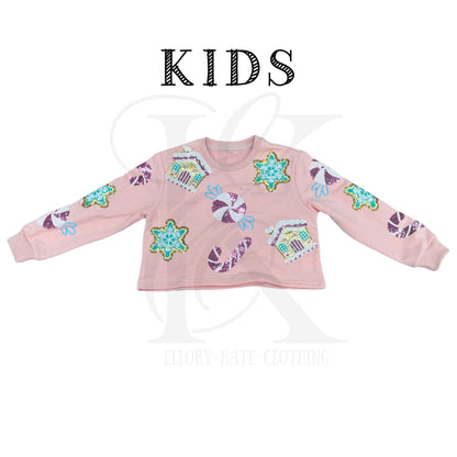 PREORDER - Gingerbread Top - Kids