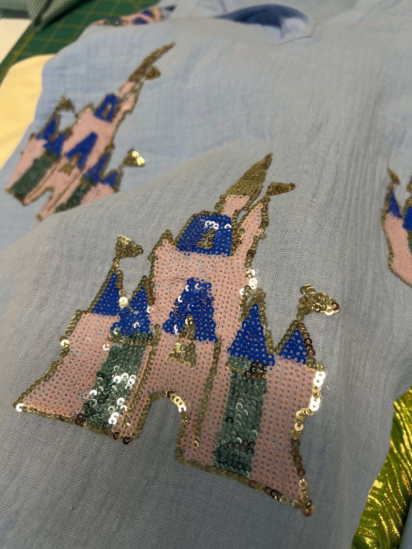 RTS - Sequin Castle SHIRT