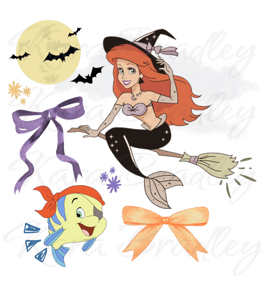 Halloween Mermaid - Digital