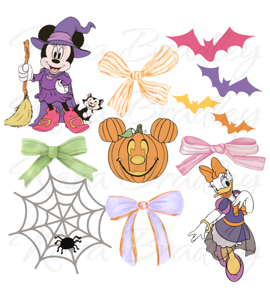 Halloween Girl Mouse - Girls - Digital