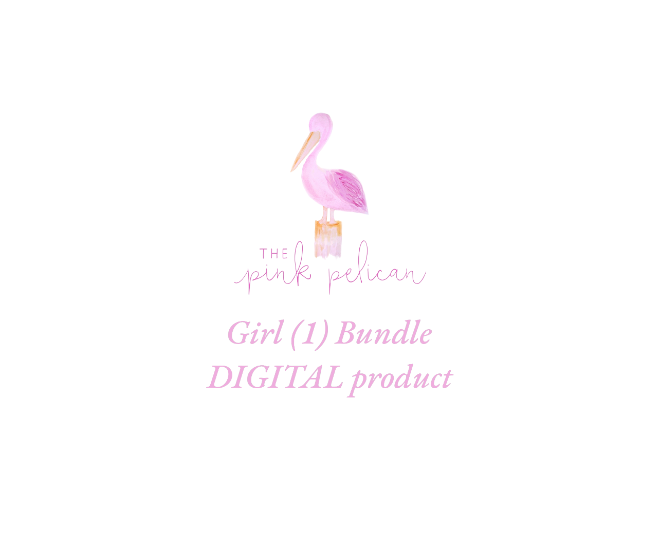 BUNDLE - Girl (1) - Digital