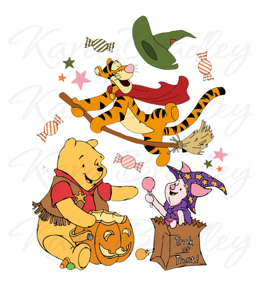 Halloween Pooh - Digital