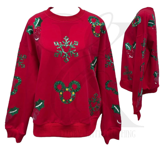 PRESALE - Wreath Mouse - Womens