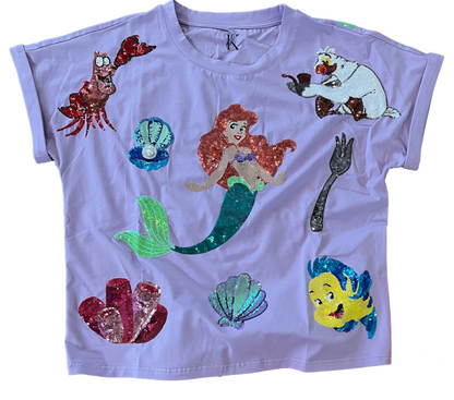 RTS - Under The Sea Sequin Tee - Womens