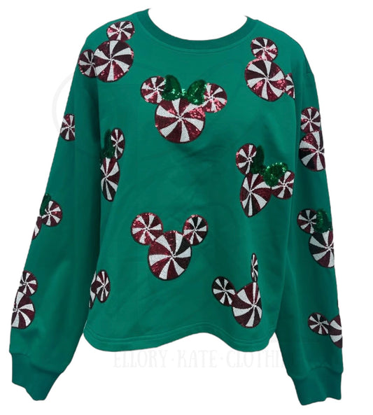 PRESALE - Peppermint Mouse - Sweatshirt - Kids
