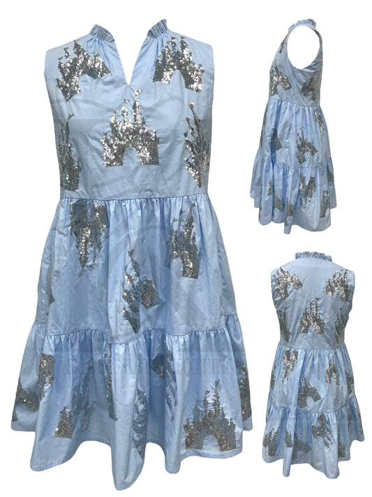 PREORDER - Sleeveless Castle Dress - Womens